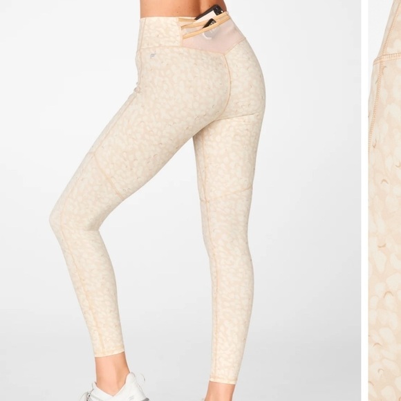 Fabletics Trinity Motion 365 High Rise Leggings Patterned - Picture 1 of 11